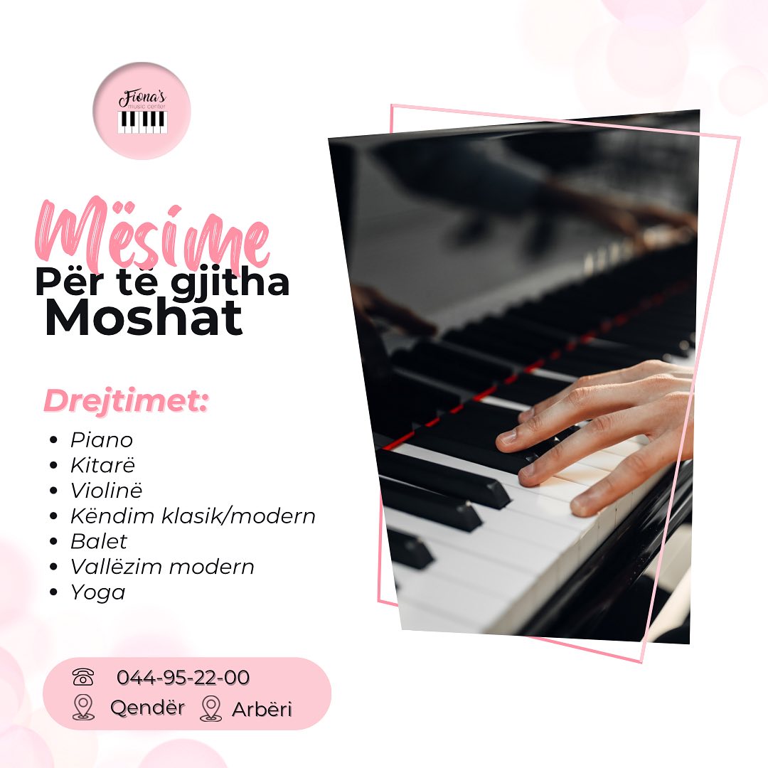 Fiona's Music Center promo